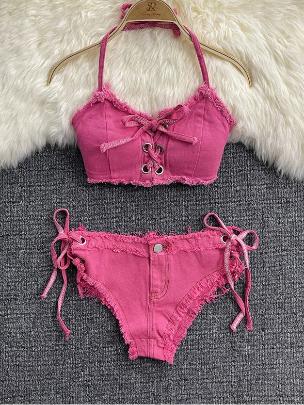 Komplet Neon Fuchsia