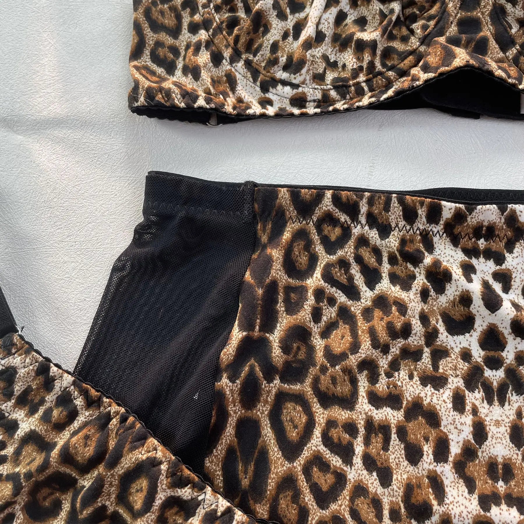 3-Częściowy Komplet Bielizny Satynowej