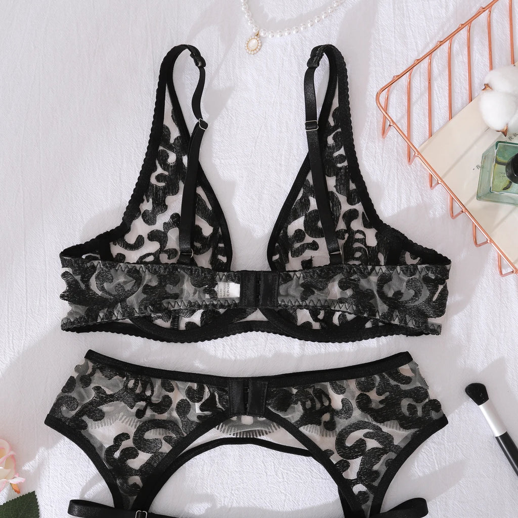 3-Częściowy Komplet "Black Baroque"