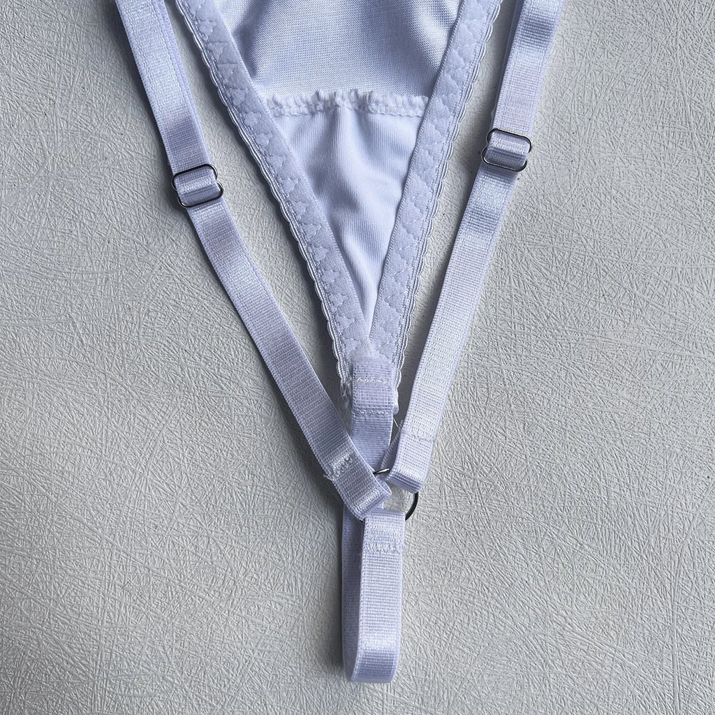 3-Częściowy Komplet Bielizny Satynowej