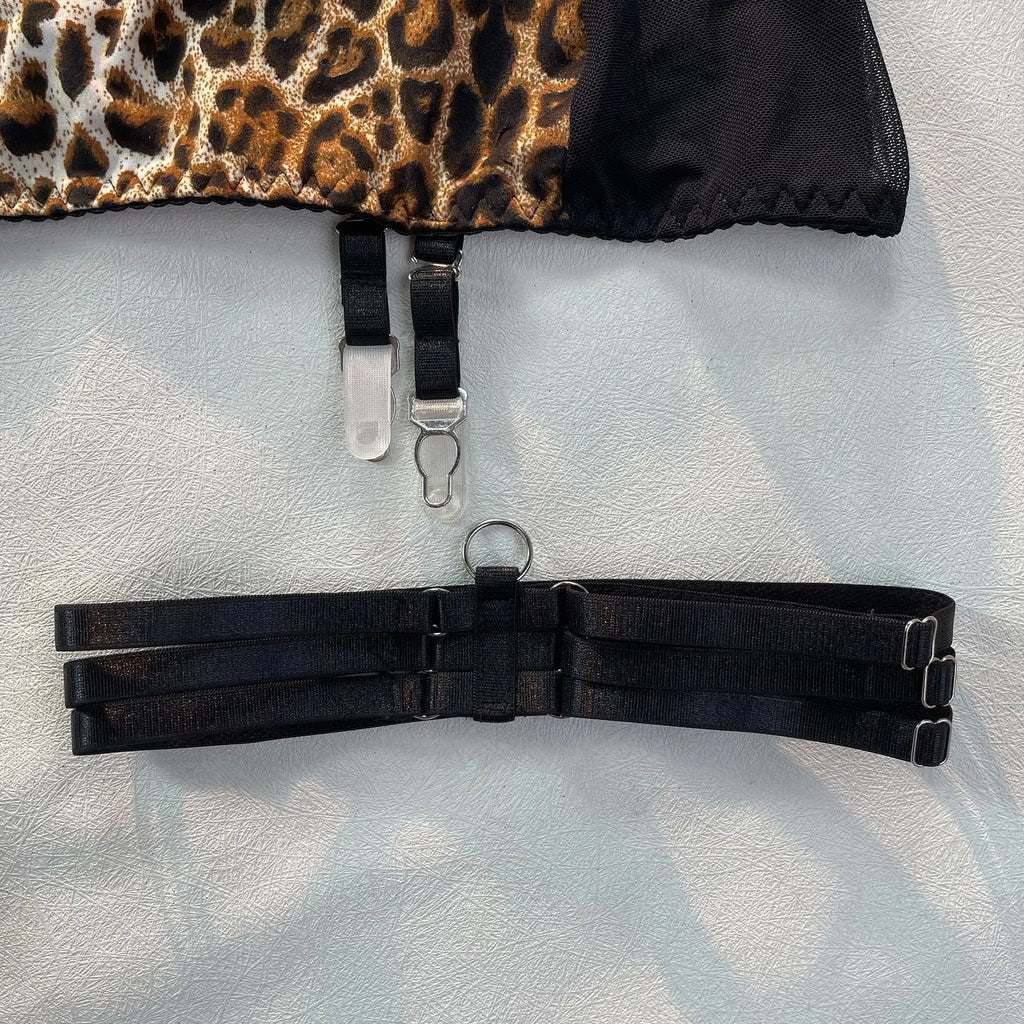 3-Częściowy Komplet Bielizny Satynowej