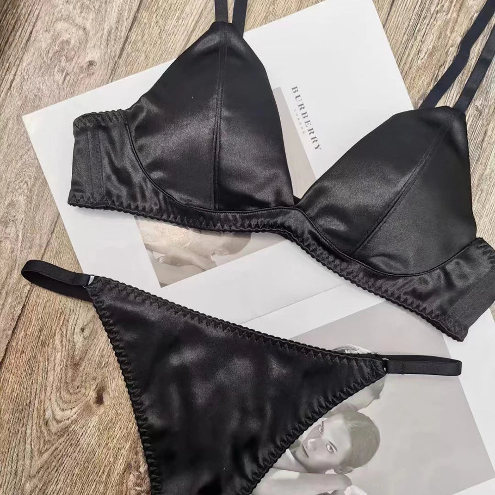 Satynowy Komplet "Silk Touch"