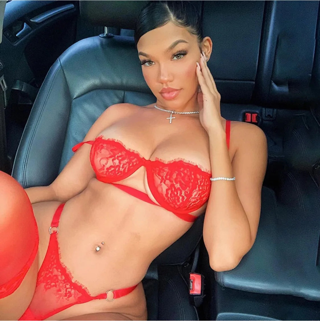 Komplet "Eyelash Lace"