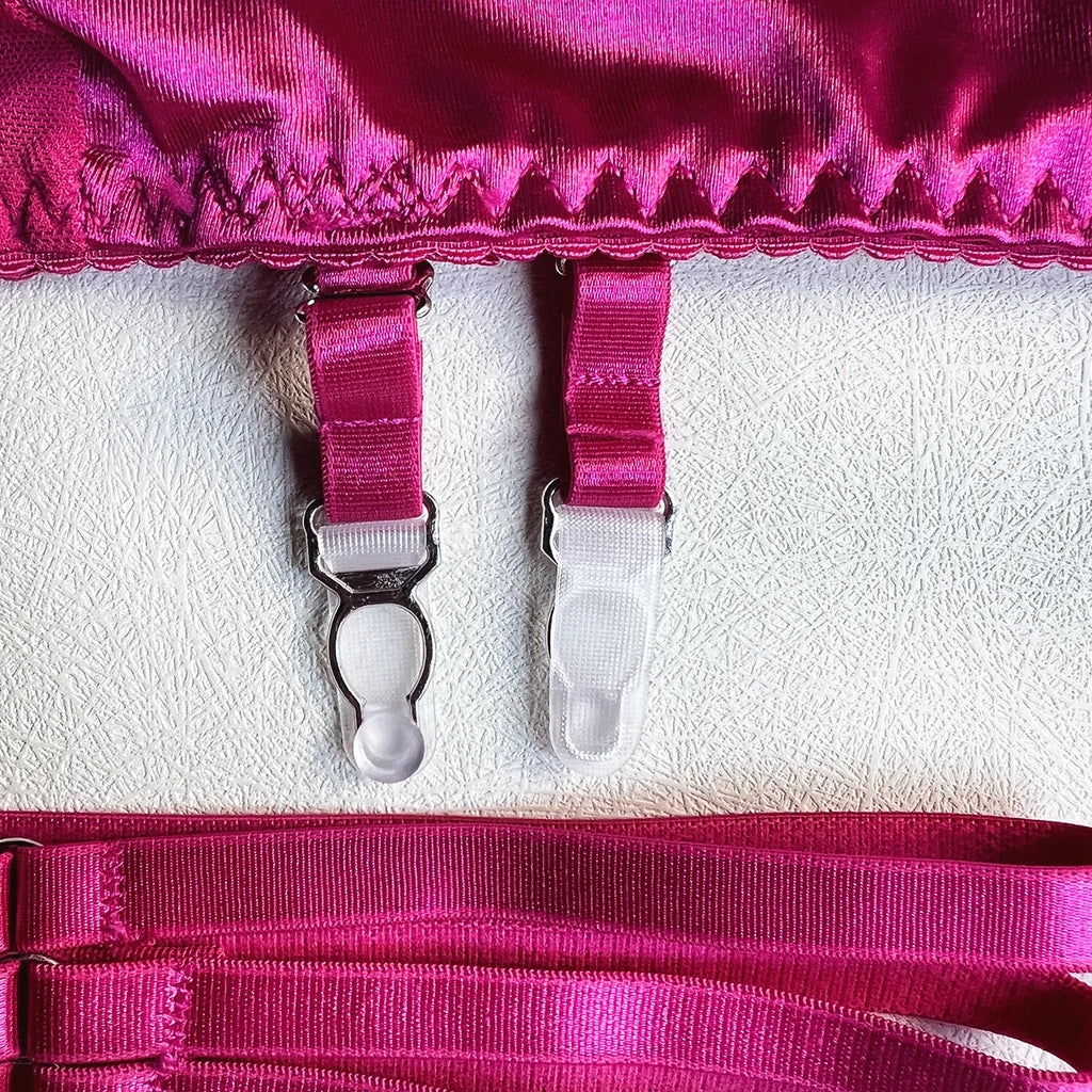 3-Częściowy Komplet Bielizny Satynowej