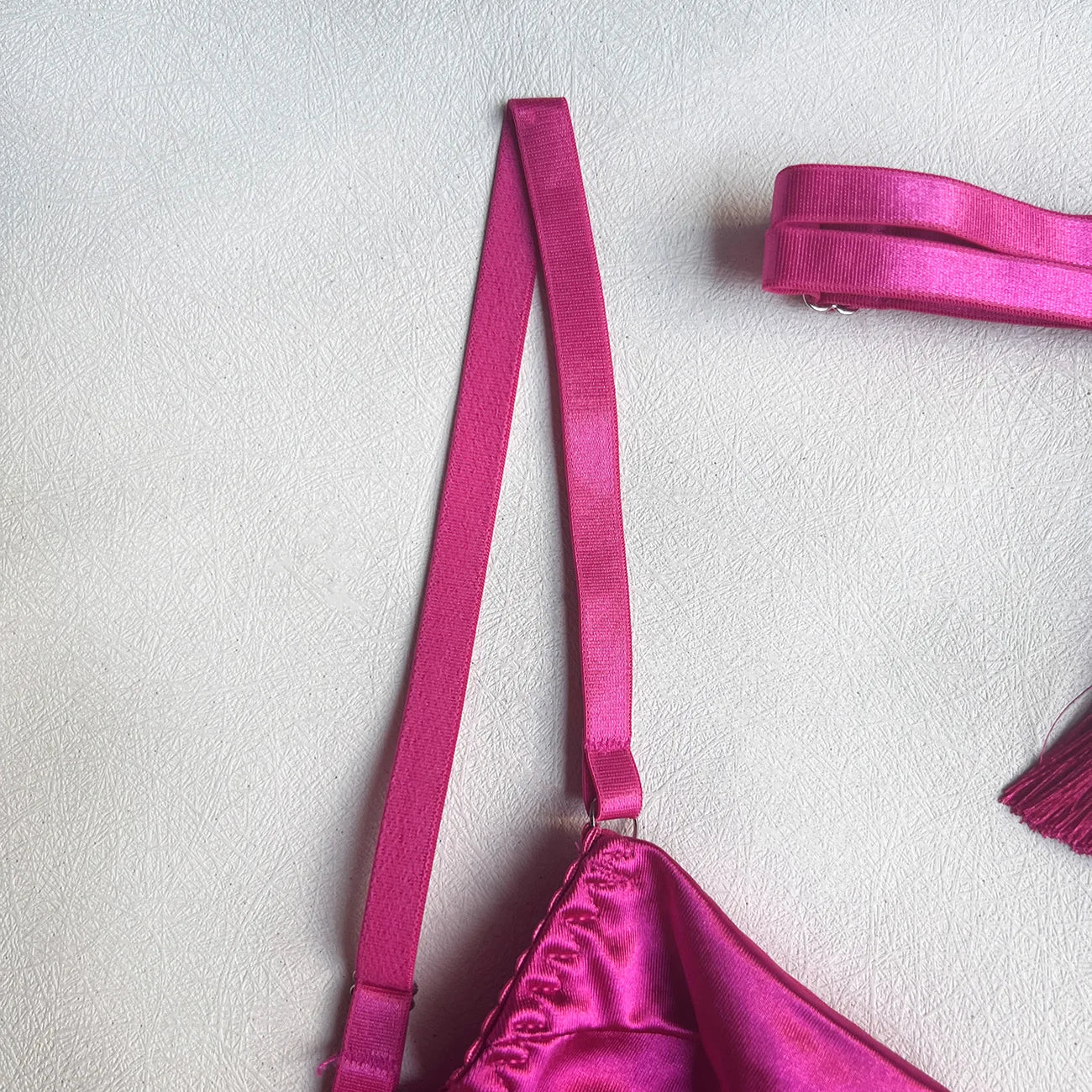 3-Częściowy Komplet Bielizny Satynowej