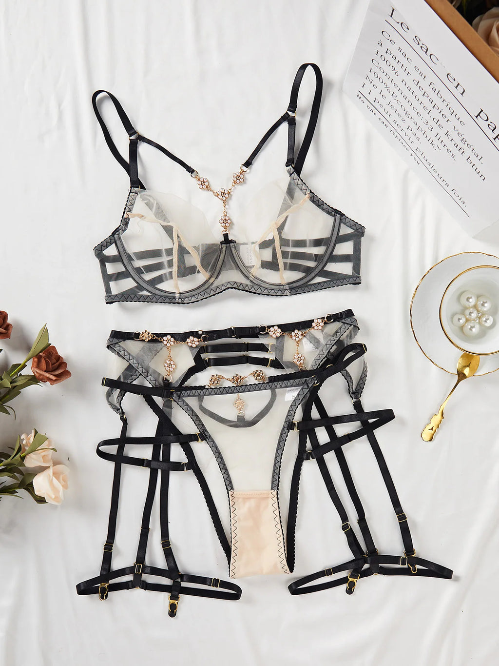 Komplet "Mistress of Shadows"