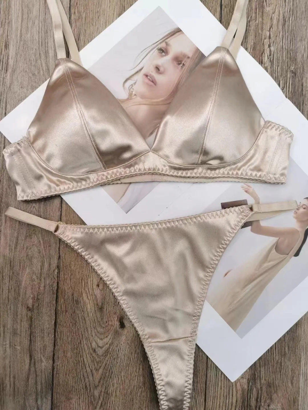 Satynowy Komplet "Silk Touch"