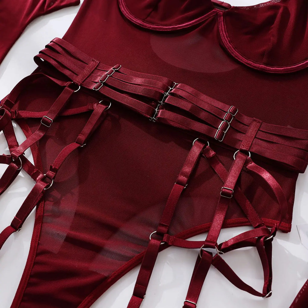 Komplet "Satin Siren"